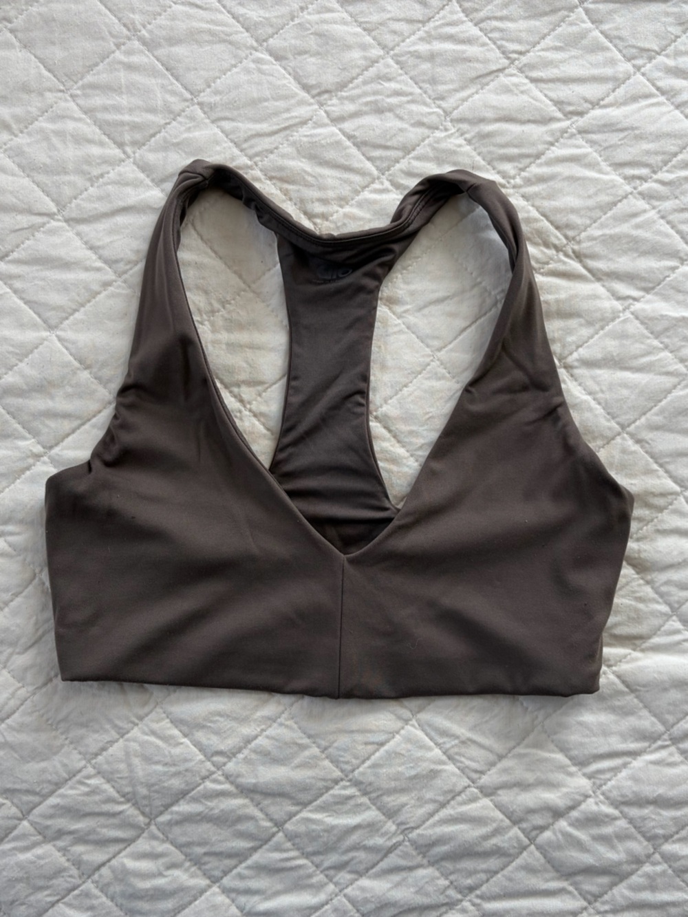 ALO Yoga Olive Green Softsculpt Base Bra